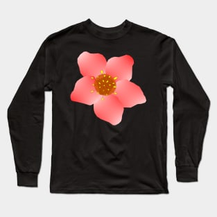 Hellebore Flower Design 2 Long Sleeve T-Shirt